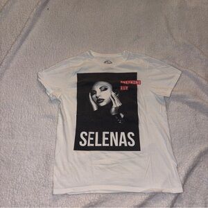 Selena Anything For Selenas Tshirt Size Medium White NWOT